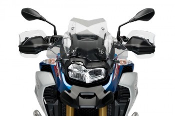 Extensiones paramanos originales BMW F750/800/850/900GS /Adventure, F900XR, M1000XR, R1200/1250GS /Adventure, S1000XR transparen