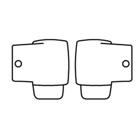 RAC.GOGG.ROLL-OFF REPLAC.CANIS.50MM(SET)