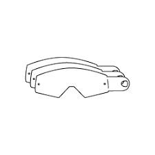 Tear off gafas KTM Racing  (12und)