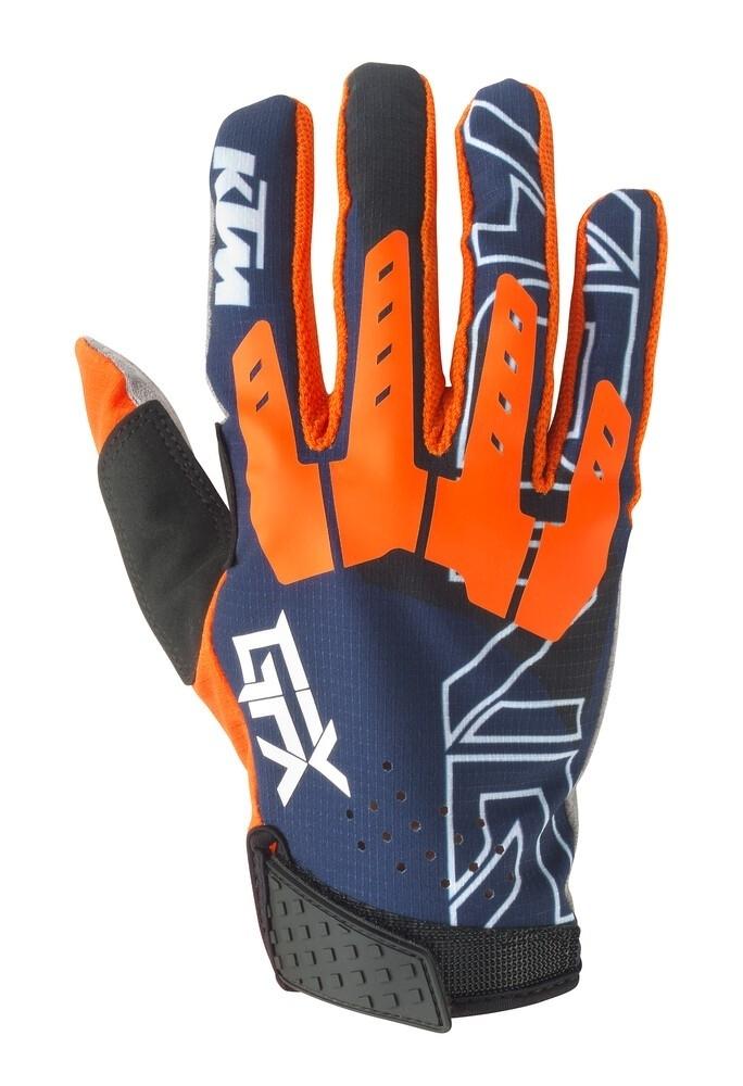 Guantes KTM Gravity-FX Replica 2024 Azul-Naranja