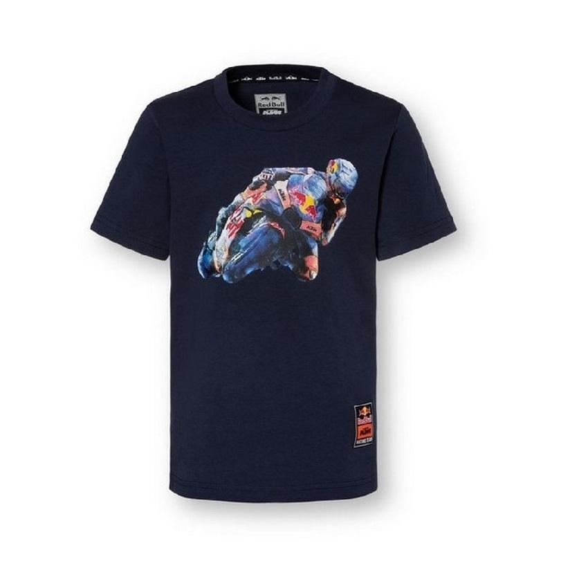 Camiseta KTM Red Bull Race infantil Talla 128cm - 7/8 años