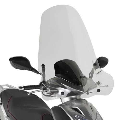 Parabrisas Kymco Agility City 50/125 2008-2013 , Agility S 50/125 2022- Givi alto transparente