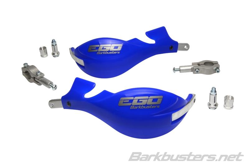 Paramanos Barkbusters EGO Mini abiertoa manillar 22mm azules