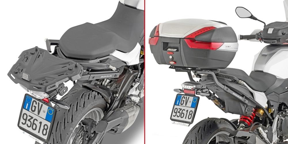 Adaptador posterior maleta Monokey BMF F900R 2020-2022 (para motos sin portaequipos de serie)
