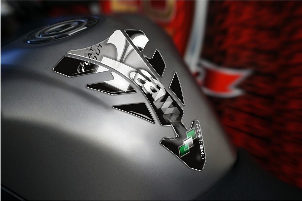 Protector de Deposito FUTURE Kawasaki C/plata