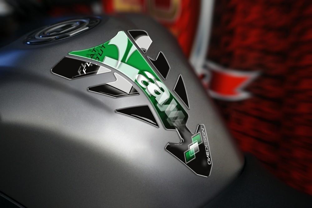 Protector de Deposito Future Kawasaki C/verde
