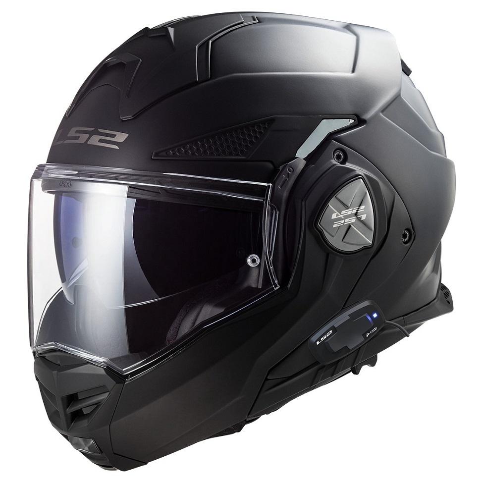 Casco modular LS2 FF901 Advant X monocolor con intercomunicador LS2-4X