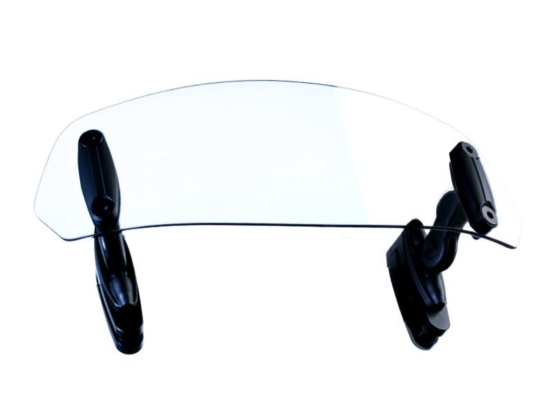 Visera multiregulable 313x100mm fijada con tornillos Puig transparente