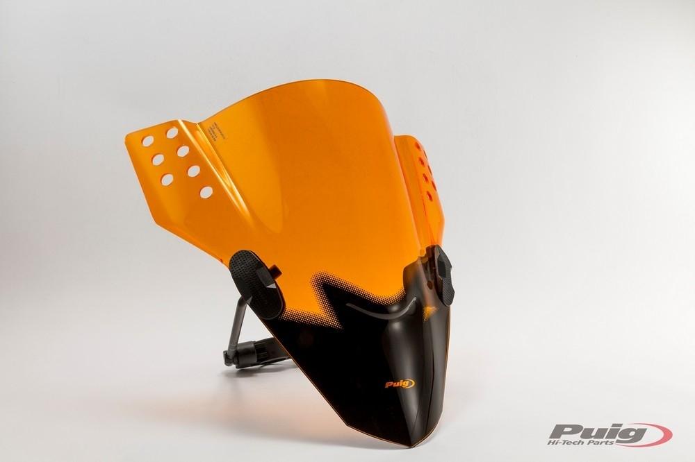 Carenabris modelo Rafale universal C/naranja