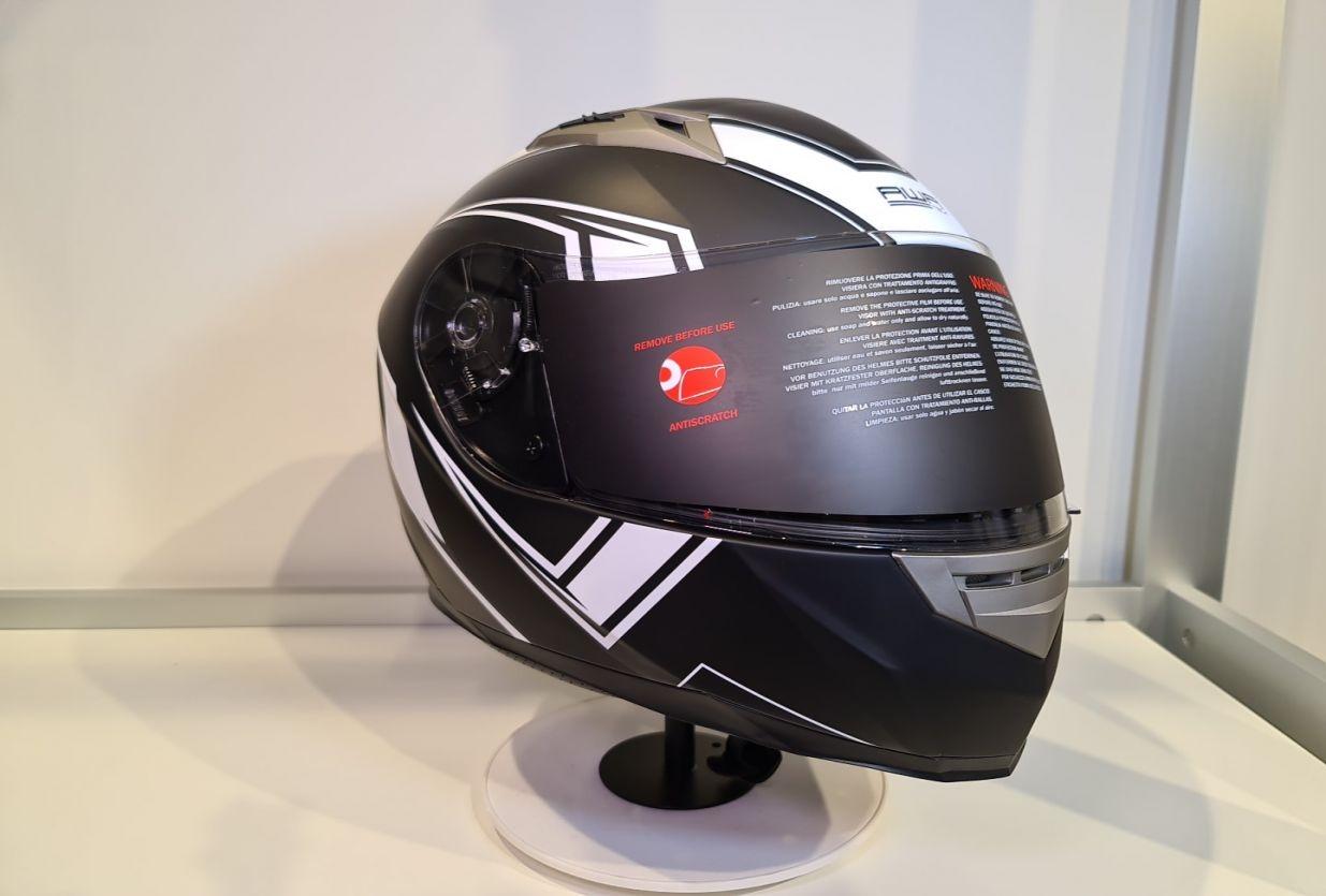 Casco integral AWA blanco-negro mate Talla M