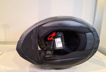 Casco integral AWA blanco-negro mate Talla M