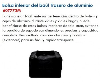 Bolsa interior para baul 41 litros aluminio 2S001857