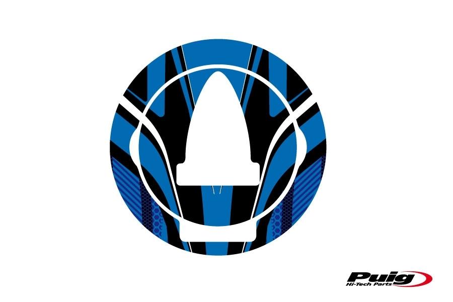 Protector tapon modelo RADICAL Aprilia C/azul