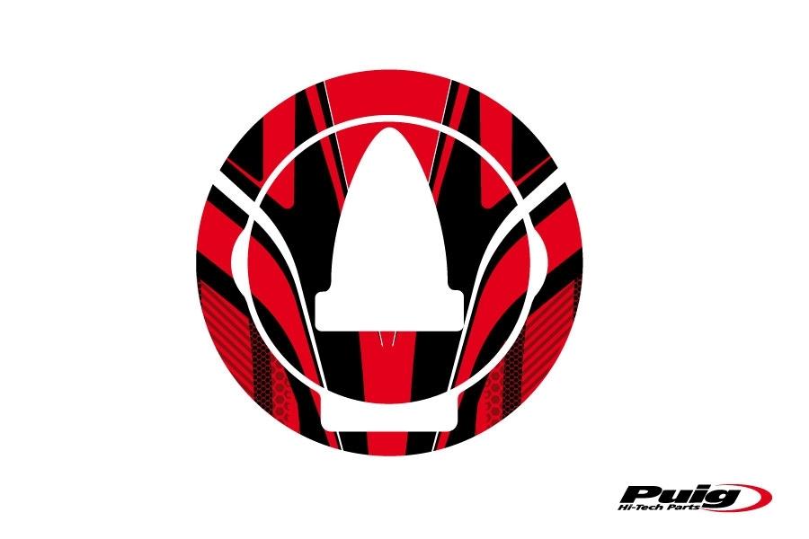 Protector tapon modelo RADICAL Aprilia C/rojo