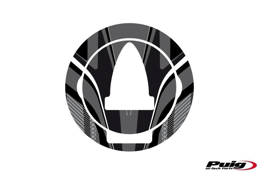 Protector tapon modelo RADICAL Aprilia C/gris