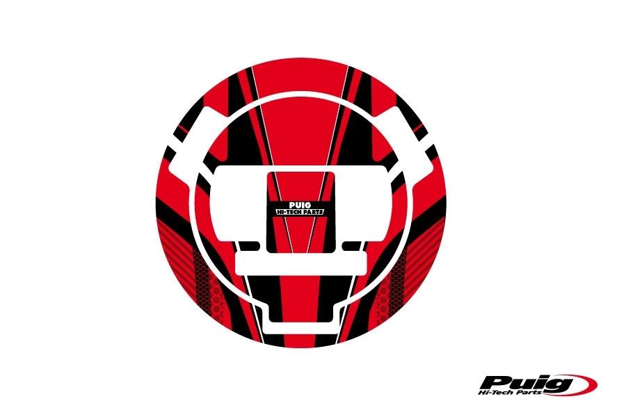 Protector tapon modelo RADICAL BMW C/rojo