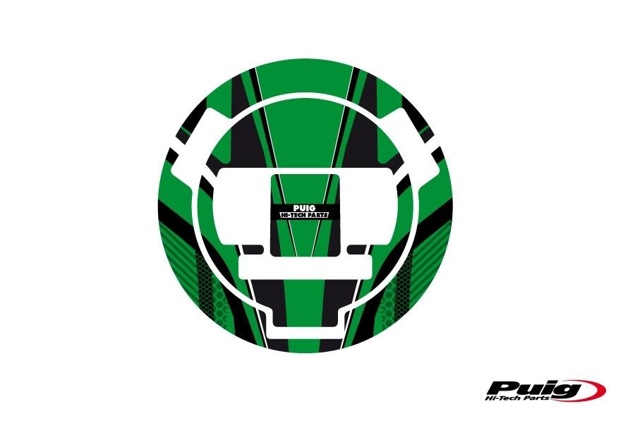 Protector tapon modelo RADICAL BMW 07'-13' C/verde