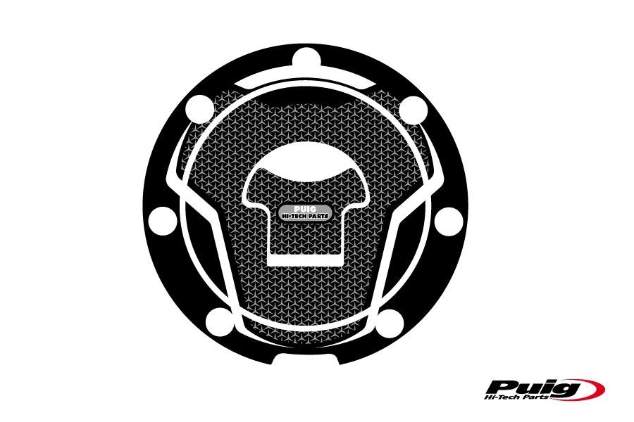 Protector tapon modelo naked Honda C/gris