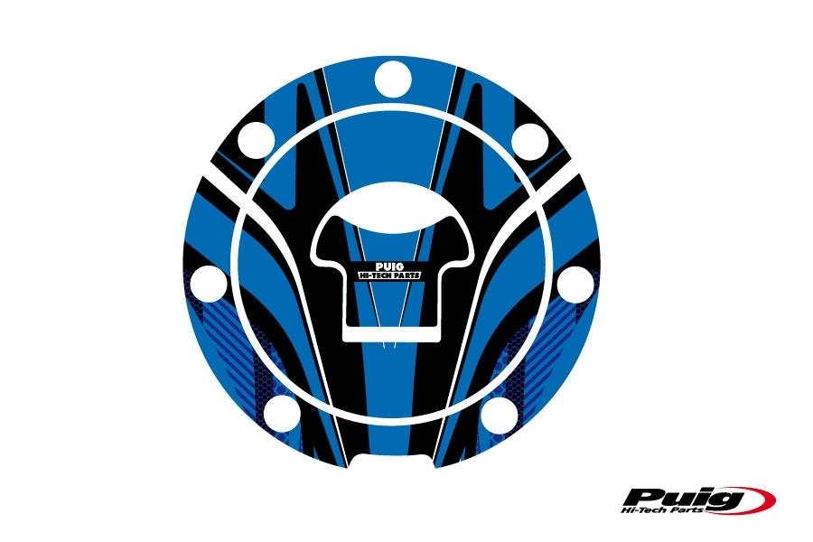 Protector tapon modelo RADICAL Honda C/azul