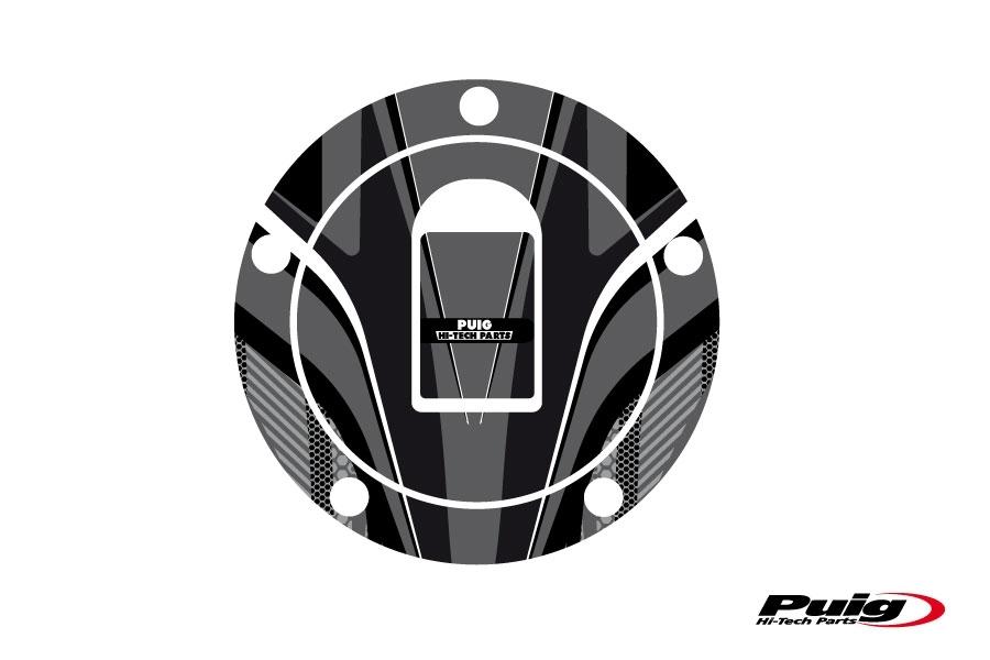 Protector tapon modelo RADICAL KAWASAKI C/gris