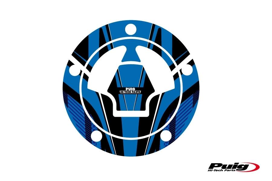 Protector tapon modelo RADICAL Kawasaki C/azul