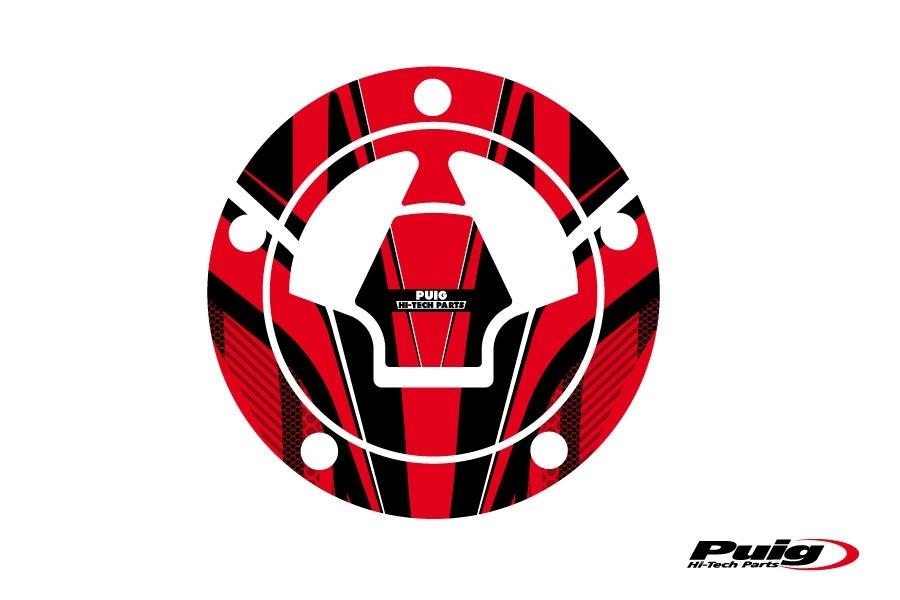 Protector tapon modelo RADICAL Kawasaki C/rojo