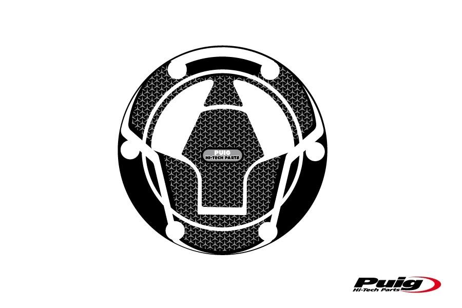Protector tapon modelo naked Kawasaki C/gris