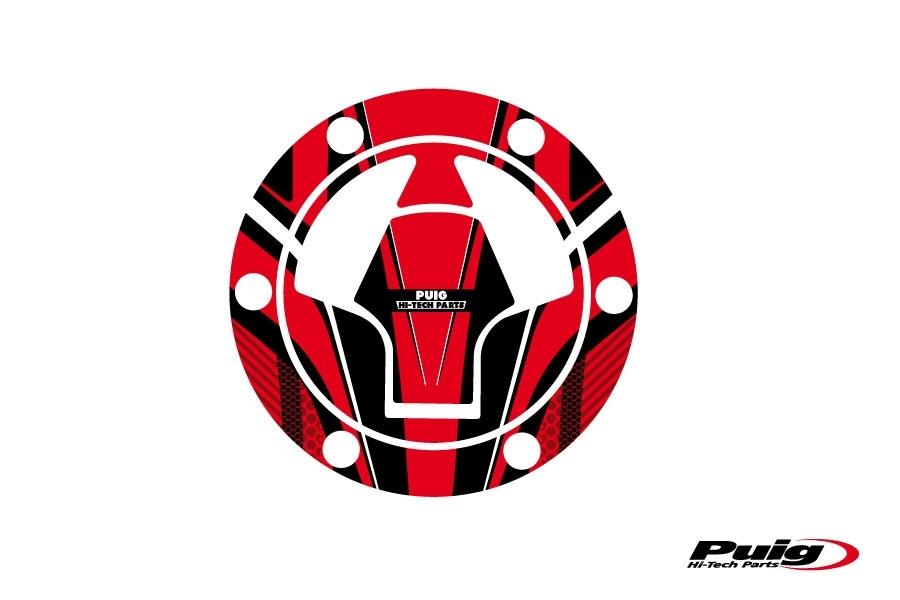 Protector tapon modelo RADICAL Kawasaki C/rojo