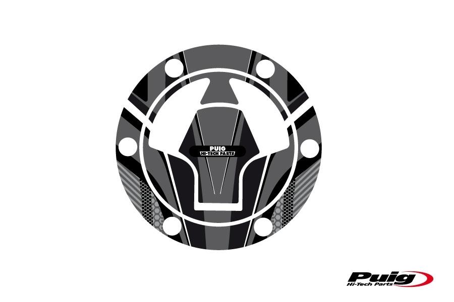 Protector tapon modelo RADICAL Kawasaki C/gris