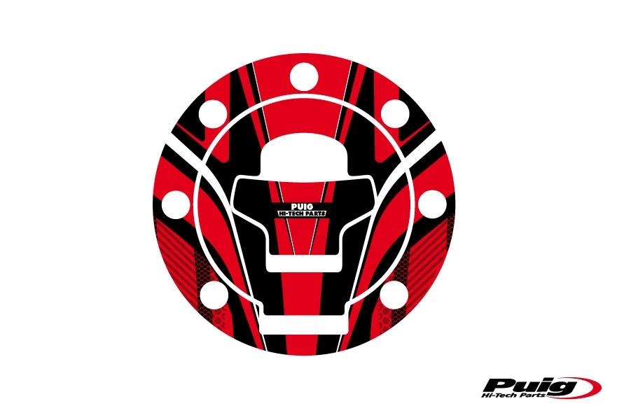 Protector tapon modelo RADICAL Suzuki C/rojo