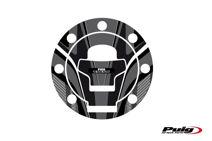 Protector tapon modelo RADICAL Suzuki C/gris