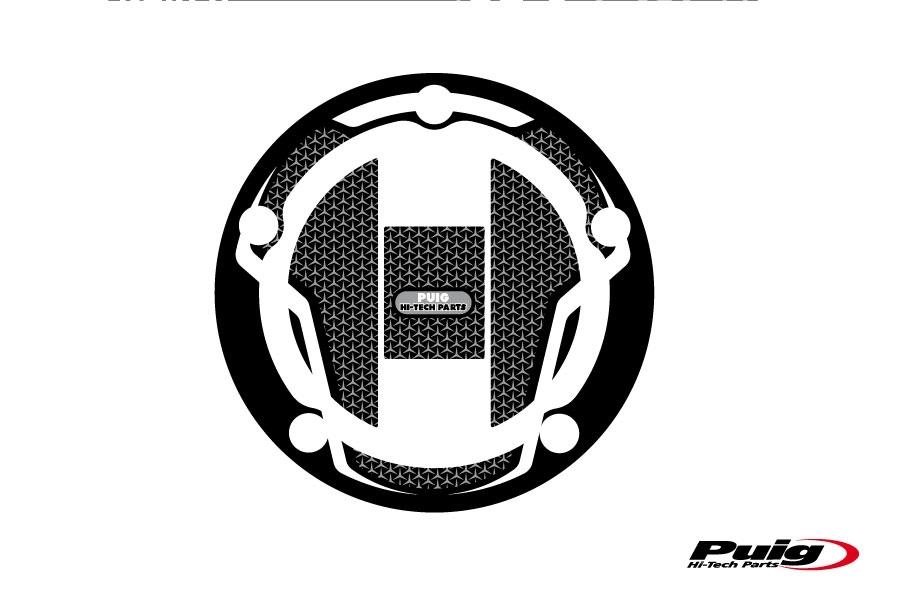 Protector tapon modelo naked Suzuki C/gris