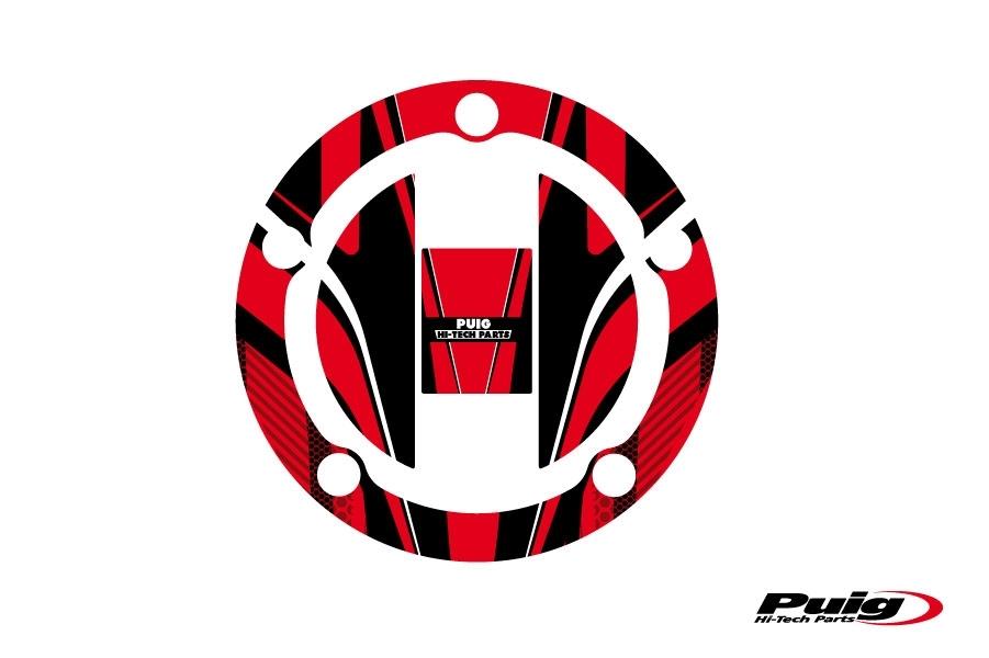 Protector tapon modelo RADICAL Suzuki C/rojo
