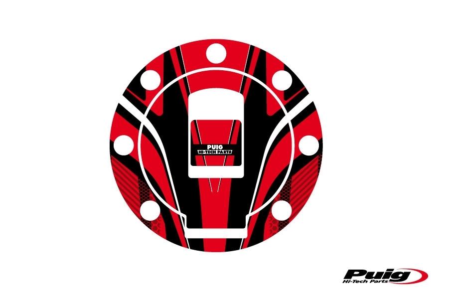 Protector tapon modelo RADICAL Yamaha C/rojo