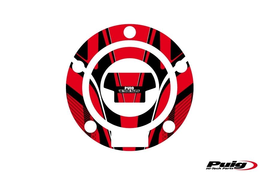 Protector tapon modelo RADICAL Yamaha C/rojo