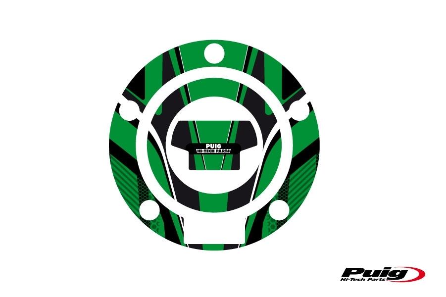 Protector tapon modelo RADICAL Yamaha C/verde