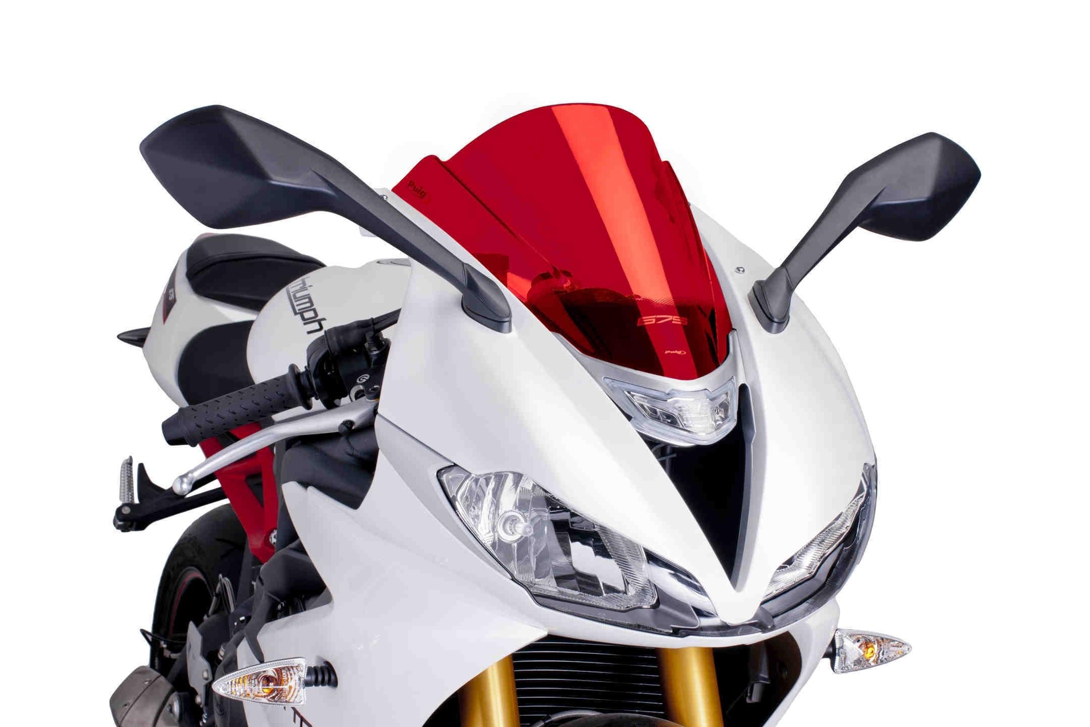 Cupula Z-Racing TRIUMPH DAYTONA 675/R 13-17' C/rojo