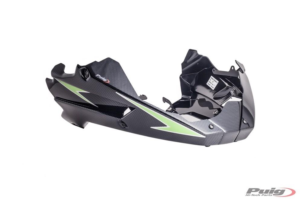 Quilla Kawasaki Z800 /E 2013-2016 simil carbono
