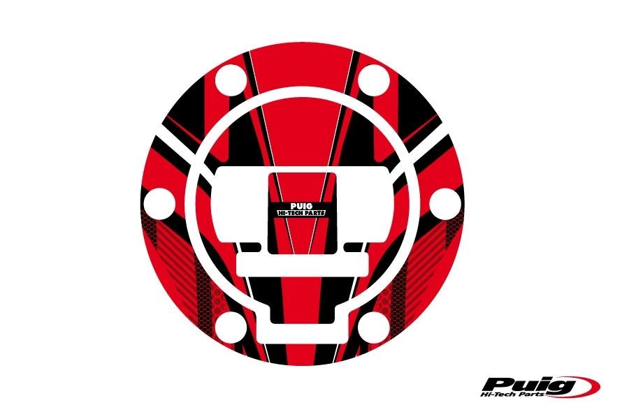 Protector tapon modelo RADICAL BMW C/rojo
