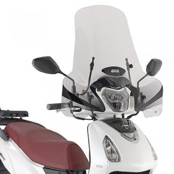 Parabrisas Kymco People S 300 2019-2023, Piaggio Medley /S 2020-2024, Sym Symphony 125 2020-2024 Givi transparente