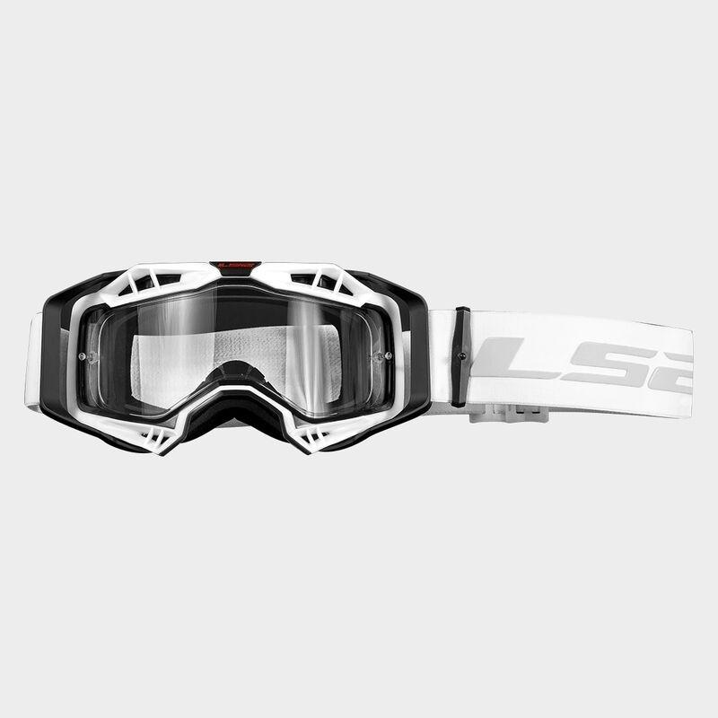 Gafas LS2 Aura Enduro Blanco-Negro