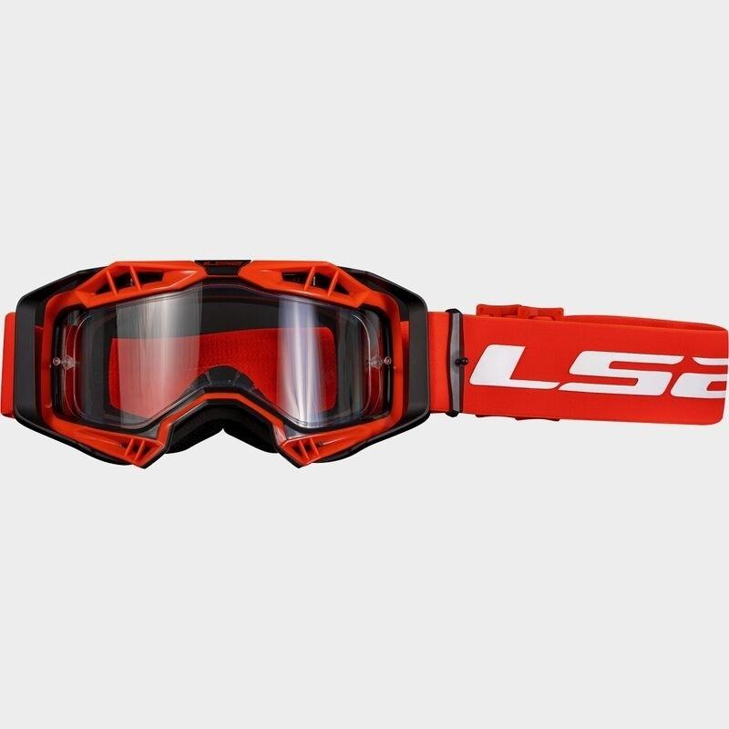 Gafas LS2 Aura Enduro Negro-Rojo