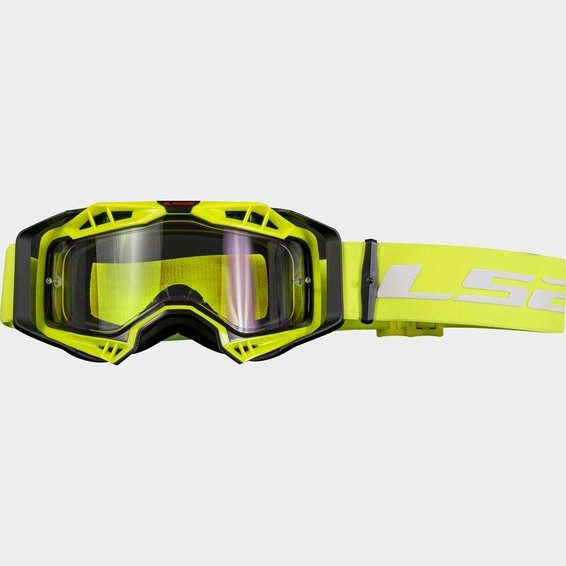 Gafas LS2 Aura Enduro Negro-Amarillo