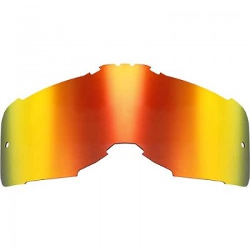 Cristal para gafas LS2 Aura Iridium rojo