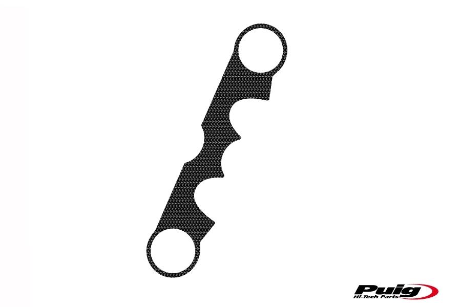 Adhesivo protector tija superior horquilla Suzuki GSX650F 2008-2016 modelo naked gris
