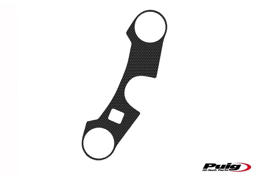 Adhesivo protector tija superior horquilla Suzuki GSX-R 1000 2005-2006 modelo naked gris