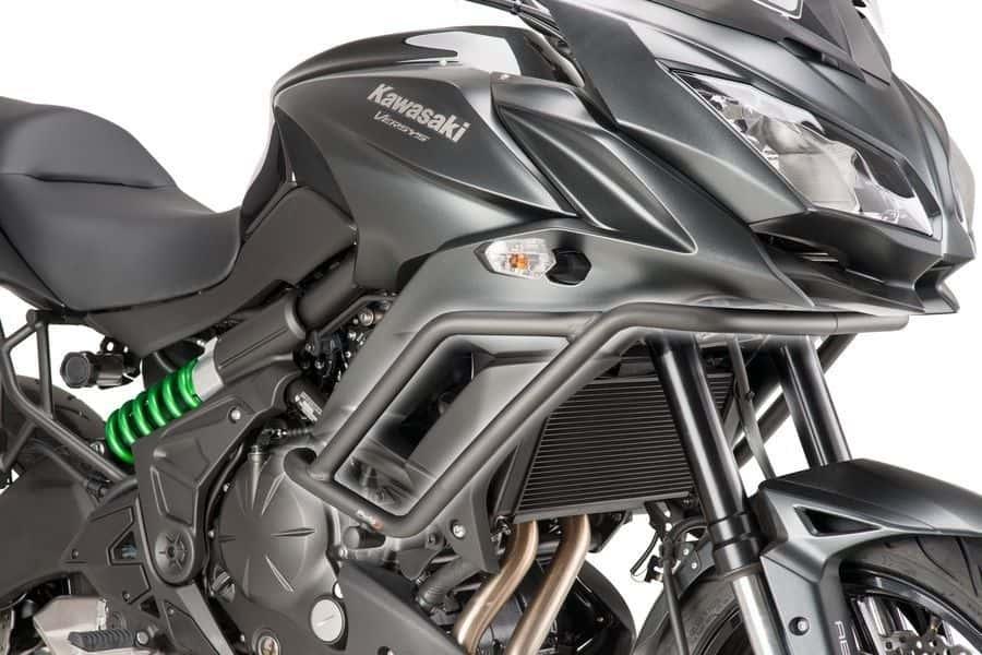 Defensas Kawasaki Versys 650 2015-2024 negras