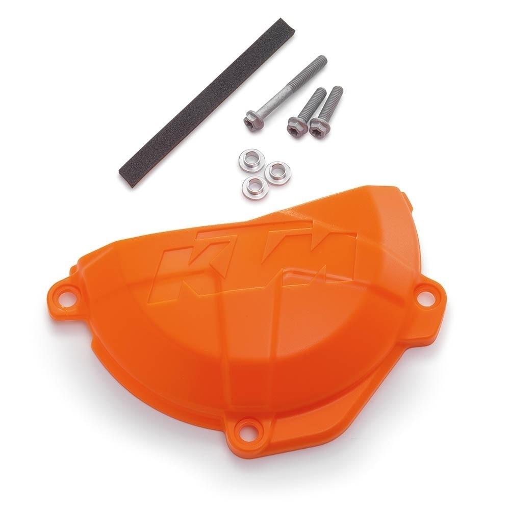 Protector tapa embrague KTM SX-F 250/350cc 2016-2022 naranja