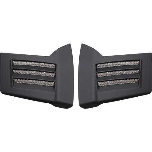 LS2 MX436/437 EVO air vent reear matt black