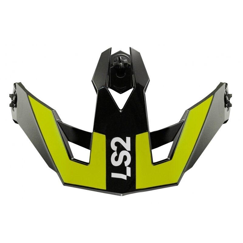 Visera casco LS2 OF606 Triality H-V yellow